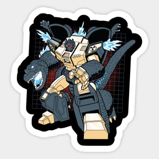 Grimzilla Sticker